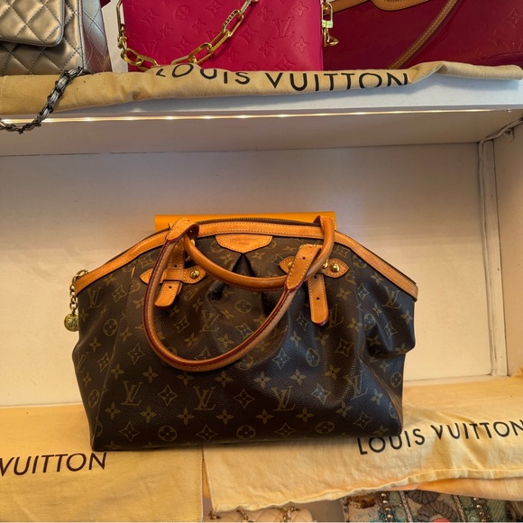 Louis Vuitton Dark Brown Monogram Shoulder Bag GM / w/ receipt - Picture 1 of 15